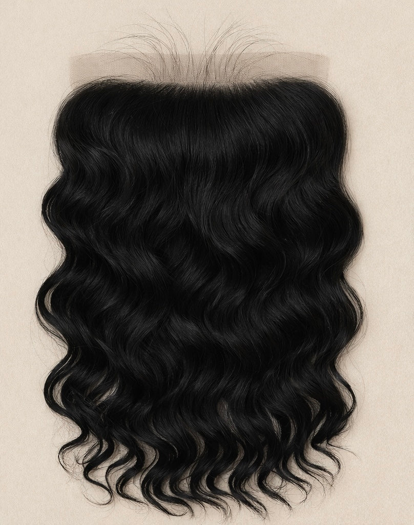 Premium Virgin Cambodian Wavy HD Closure & Frontal